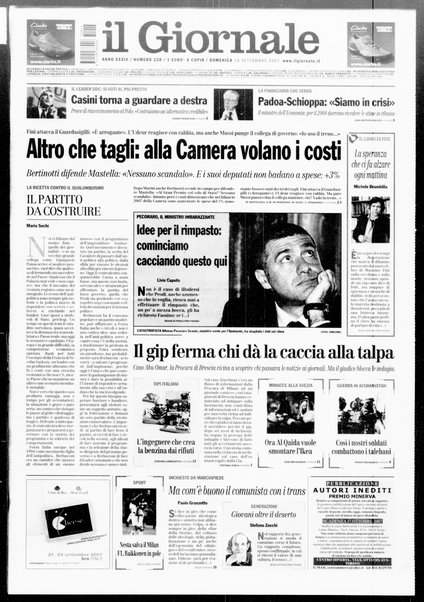 Il giornale : quotidiano del mattino